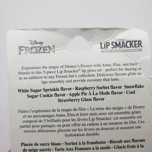 disney Frozen liquid lip smacker 5pc lip gloss Anna Elsa Olaf Sven - Picture 3 of 3